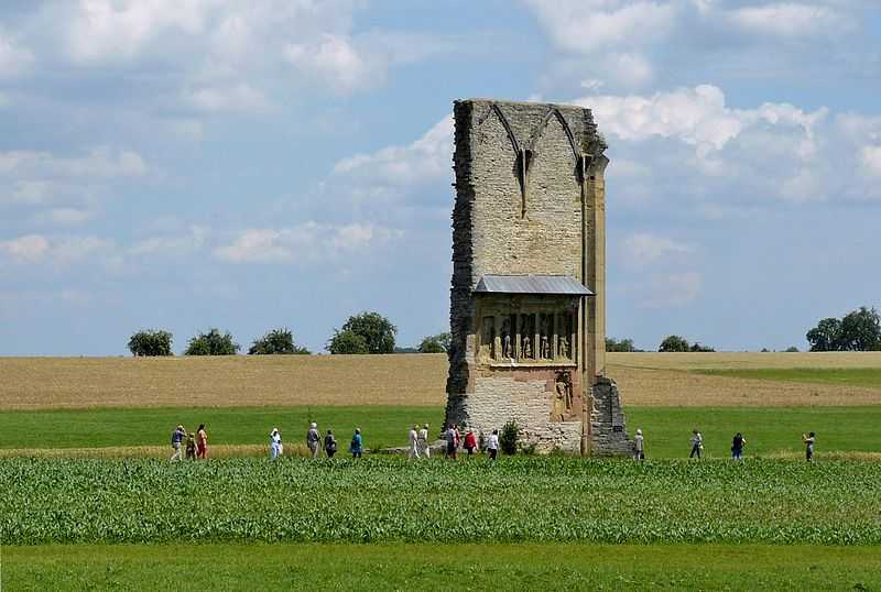 Rovine dell'antico monastero di Anhäuser Mauer