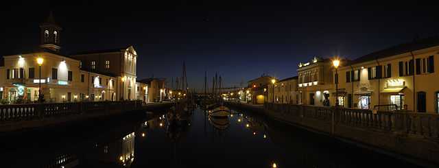 Il Porto Canale di Cesenatico - foto di Bassanan [Licenza CC-BY-SA 3.0]