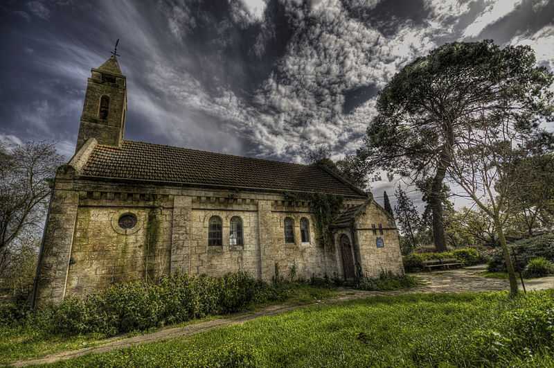 2° posto: Chiesa evangelica, Alonei Abba. CC-BY-SA Nitzan Zehavi