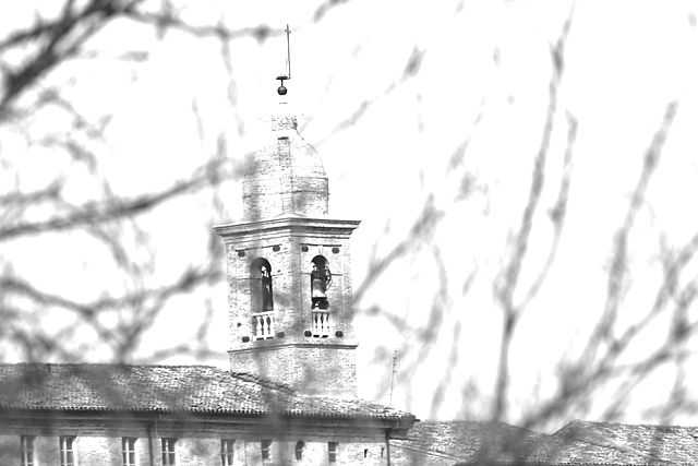 Campanile della Chiesa di Sant'Andrea, Preitoli (FM) - Foto di Monica Vitali [Licenza CC-BY-SA 3.0]