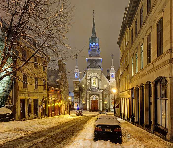 1° posto: Cappella di Notre-Dame-de-Bon-Secours  e Marguerite-Bourgeoys Museum, Montreal. CC-BY-SA Jazmin Million 