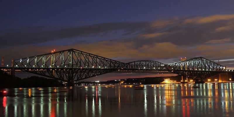 2° posto: Ponte Québec, Quebec. CC-BY-SA Canonnica
