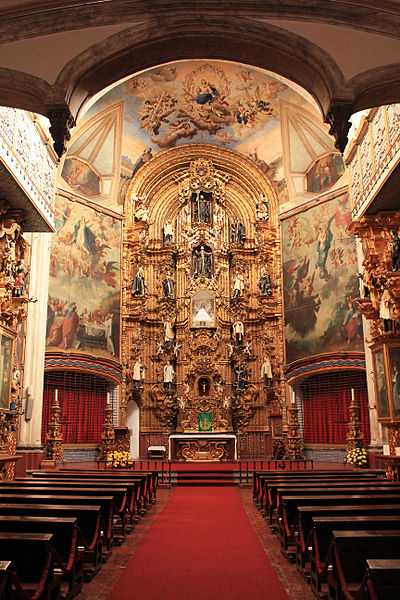 6° posto: Altare della Chiesa della Enseñanza, Città del Messico. CC-BY-SA Raymundo Perera