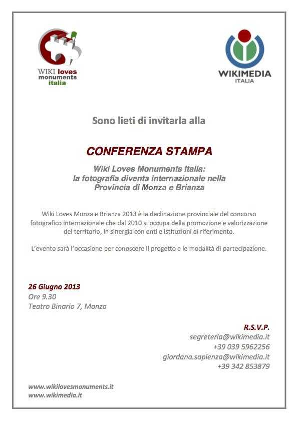 INVITO STAMPA_Monza_26 giugno 2013