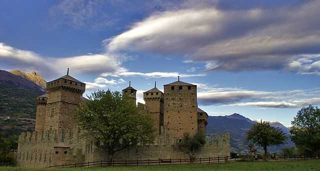 Il Castello di Fénis (AO) -  Foto di Rosario Lepore [Licenza CC-BY-SA 3.0]