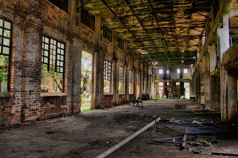 Vecchia stazione ferroviaria di Bello, Antioquia. CC-BY-SA Betogoico58  