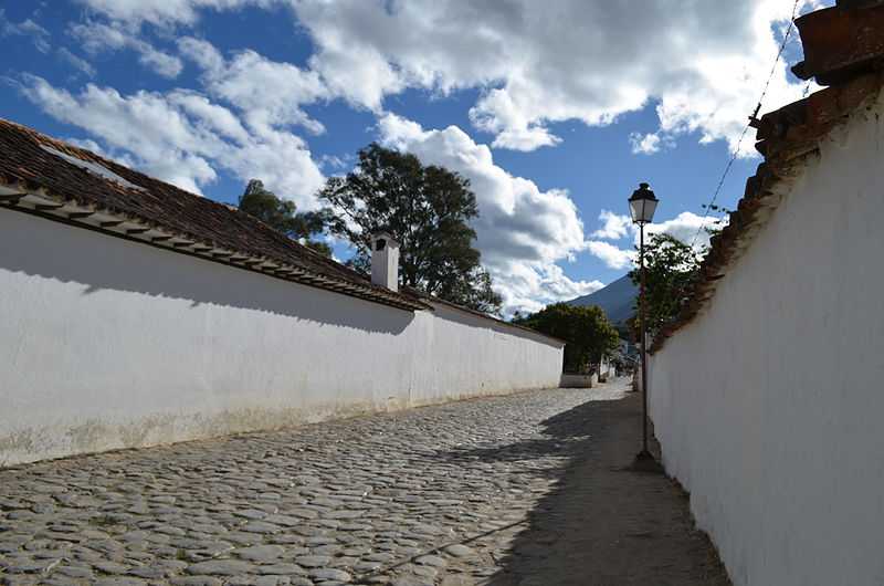 Zona antica della città di Villa de Leyva. CC-BY-SA Oscarphoto