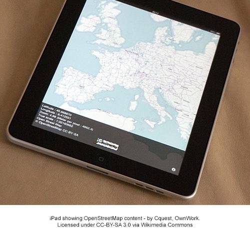 Ipad per sito OSM