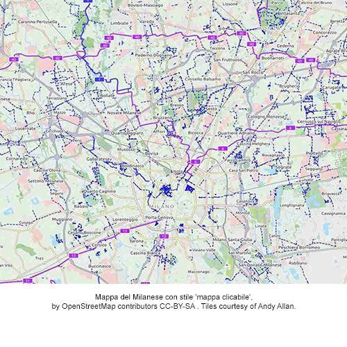 mappa per sito OSMIT