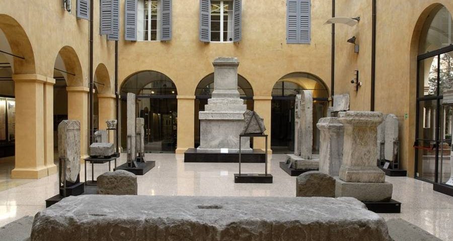 lapidario romano del museo di modena