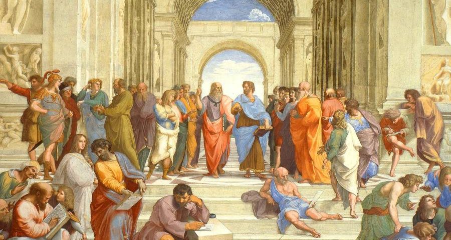 la scuola di atene molti autori presenti in wikiquote